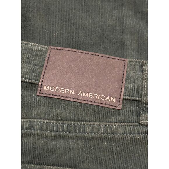 Modern American NWT High Rise Topanga Bootcut Jeans Winter Green Wash Size 26 - Picture 4 of 6